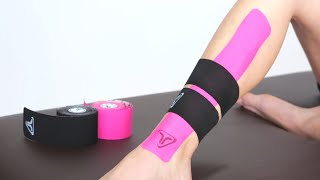 TRUETAPE® Shin Splints  Kinesiology Tape Instruction [upl. by Say238]