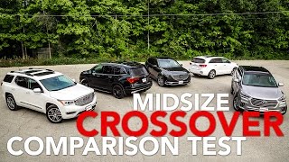 Midsize ThreeRow Crossover Comparison Test [upl. by Gerdy]