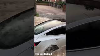 Tesla vs Rufford Ford Flood ruffordfordfails ruffordford tesla elonmusk fails flood [upl. by Tri]