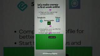 Make Money with Surveys in First Week makemoneyonline makemoney [upl. by Einahpad]