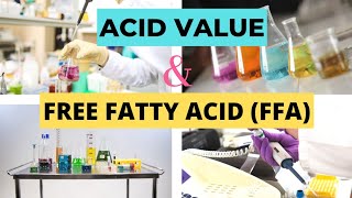 Determination of Acid value amp Free Fatty AcidFFAA Complete Procedure AOAC 94028 amp ISO 6602009 [upl. by Nyladnohr]