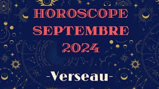 Horoscope Verseau Septembre 2024 par décan [upl. by Anelrad]