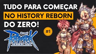 GUIA COMPLETO DO RAGNAROK HISTORY REBORN  INICIANTE AO AVANÇADO PARTE 1 [upl. by Newra]