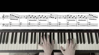 Giorni Dispari  Ludovico Einaudi  with Piano Score [upl. by Gluck]