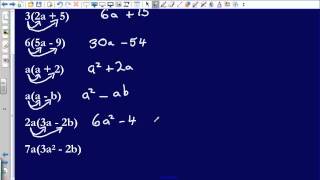 Expanding single brackets Edexcel GCSE Maths [upl. by Olsson]