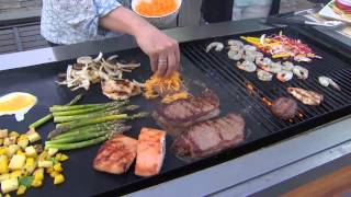 CooksEssentials 6Piece BBQ Nonstick Grill Mat amp Grid Set with Jill Bauer [upl. by Susie683]