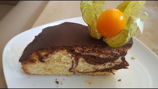 Marmorkuchen saftig schokoladig und einfach ☕ YUMMY RECIPES☕ [upl. by Steven]