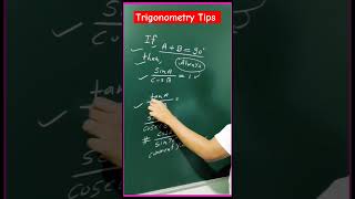 Trigonometry Tips maths trigonometry class10 class10th trick [upl. by Ennovihs]