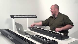 Getting Started with Alesis Q Series MIDIUSB Keyboard Controllers [upl. by Newob]