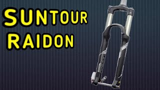 Fork Raidon Air  Review Sr Suntour Raidon [upl. by Sapphera]