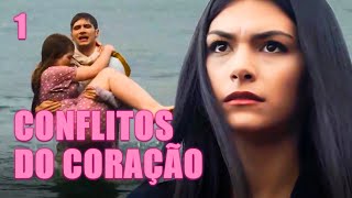 CONFLITOS DO CORAÇÃO  EPISÓDIO 1  Drama  filmes e séries [upl. by Anilecram16]