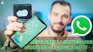 Comment Restaurer la Sauvegarde WhatsApp de Google Drive vers iPhone [upl. by Pilihp]