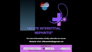 NEPHROLOGY  ACUTE INTERSTITIAL NEPHRITIS INTERNAL MEDICINE RESIDENTS  FAMILY MEDICINE RESIDENTS [upl. by Enaxor]