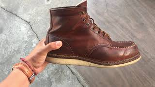 Red Wing 1907 6quot Moc Toe Copper Rough amp Tough 2 Year Update [upl. by Ronaele401]