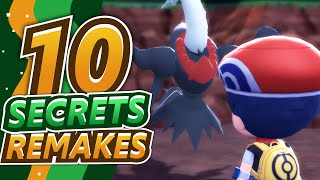 10 SECRETS amp ASTUCES dans POKÉMON DIAMANT ÉTINCELANT et PERLE SCINTILLANTE [upl. by Auos]