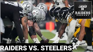 Las Vegas Raiders have a new starting QB could the Pittsburgh Steelers have a new Wide Receiver [upl. by Casilda]