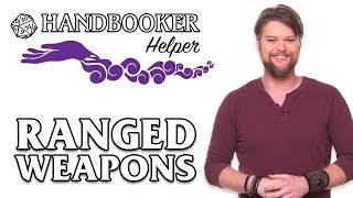 Handbooker Helper Ranged Weapons [upl. by Lura]