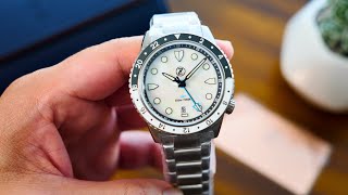 Zelos Mako 300M GMT MOP Unboxing [upl. by Dweck994]