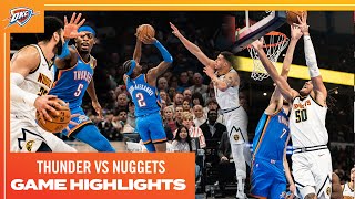 OKC Thunder vs Denver Nuggets  Game Highlights  January 31 2024 [upl. by Lamrej]