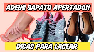 DICA DO NEYMAR  👞🥾COMO ALARGAR  LACEAR CHUTEIRA e TÊNIS FICA CONFORTÁVEL SEM MACHUCAR SEUS PÉS [upl. by Wyly]