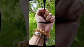 Rutilated Quartz 钛晶 貔貅 crystals 钛晶手排 jewelry bracelet gemstone 金红石 针铁矿 [upl. by Hussein]