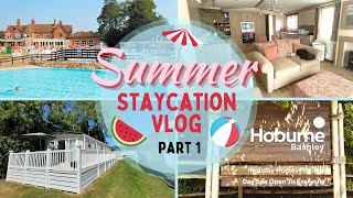 HOBURNE BASHLEY SUMMER STAYCATION  PREMIUM CARAVAN TOUR [upl. by Gambell]