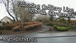 Following Dismantled Colliery Line in Bowhill Cardenden [upl. by Acisset]