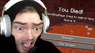 PewDiePie joins minecraft [upl. by Fillian348]