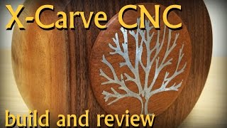 Inventables XCarve 3D CNC Machine  Build and Review [upl. by Annoek411]