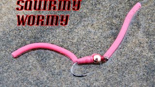 Squirmy wormy fly tying tutorial [upl. by Mahmoud]