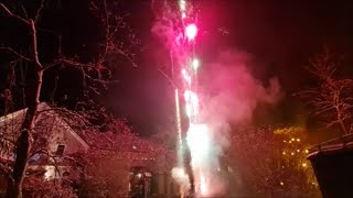 Feuerwerk Liesker Weihnachtsmarkt 2022 [upl. by Winter]