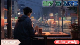 Div is live  live study with me  830Am productive study with meno lofi music full concentration [upl. by Nylyak]