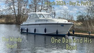 Norfolk Broads  March 2024  Brinks Duet 3  Day 2 Part 2 [upl. by Eiser]