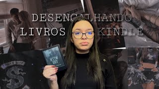 Desafio literário desencalhando livros do Kindle  vlog de leitura [upl. by Ydospahr]