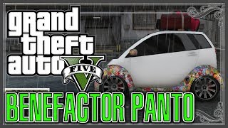 GTA 5 Grand Theft Auto Online  Benefactor Panto car guide [upl. by Ariay]