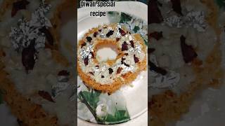 Diwali special sweet dish recipe Street style famous ghevar food recipe [upl. by Kcirdnekel888]