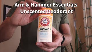 Arm amp Hammer Essentials Unscented Deodorant SHOULD YOU BUY [upl. by Nodnil]