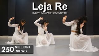 Leja Re  Easy Dance Steps  Dhvani Bhanushali  Deepak Tulsyan  G M Dance [upl. by Eade]