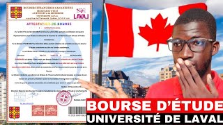 BOURSE DÉTUDE GRATUITE AU CANADA🇨🇦  Demande dadmission à luniversité de LAVAL [upl. by Efal734]