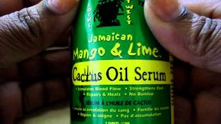 Review Jamaican Mango amp Lime Cactus Oil Serum [upl. by Onil]