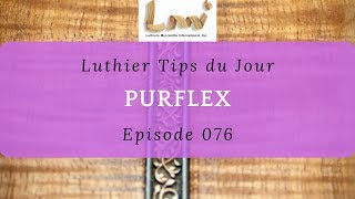 Installing Purflex Bindings and Backstrips  Luthier Tips du Jour Episode 76 [upl. by Kcirdec641]