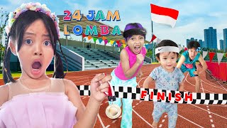 LEIKA MAIN LOMBA BARENG TOMPEL LUCU BANGET 😍 KOMPILASI VLOG 1 JAM LEIKA IKUT LOMBA [upl. by Ainotna469]