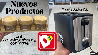 NUEVOS PRODUCTOS de tiendas D1   Set Condimenteros  Tostadora  Juego de Cuchillos [upl. by Joletta637]