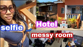 Guest House 🇯🇲😱🧘‍♀️ clean with me 🧹🛋stelizabeth hotelreview southerncomfort [upl. by Attenod]