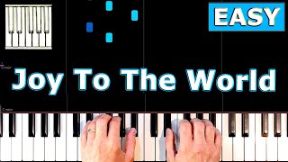 Joy To The World  Piano Tutorial Easy [upl. by Otho324]