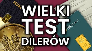 Kto kupi moją SZTABKĘ ZŁOTA Wielki TEST dilerów metali szlachetnych [upl. by Jacobine]