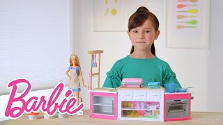 Barbie  Barbie® Ultimate Kitchen Demo [upl. by Beverley]