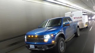 2014 Ford Raptor 62L vs F250 62L Mashup Ike Gauntlet Towing Test  Part 2 [upl. by Eihs]