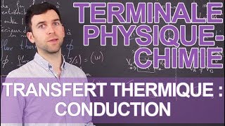 Transfert thermique  conduction  PhysiqueChimie  Terminale  Les Bons Profs [upl. by Gaultiero719]