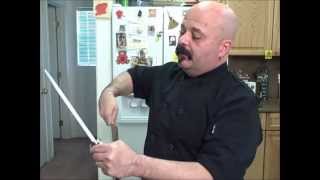 Knife Sharpening How To Use A Sharpening Steel Part 1 [upl. by Kopaz229]